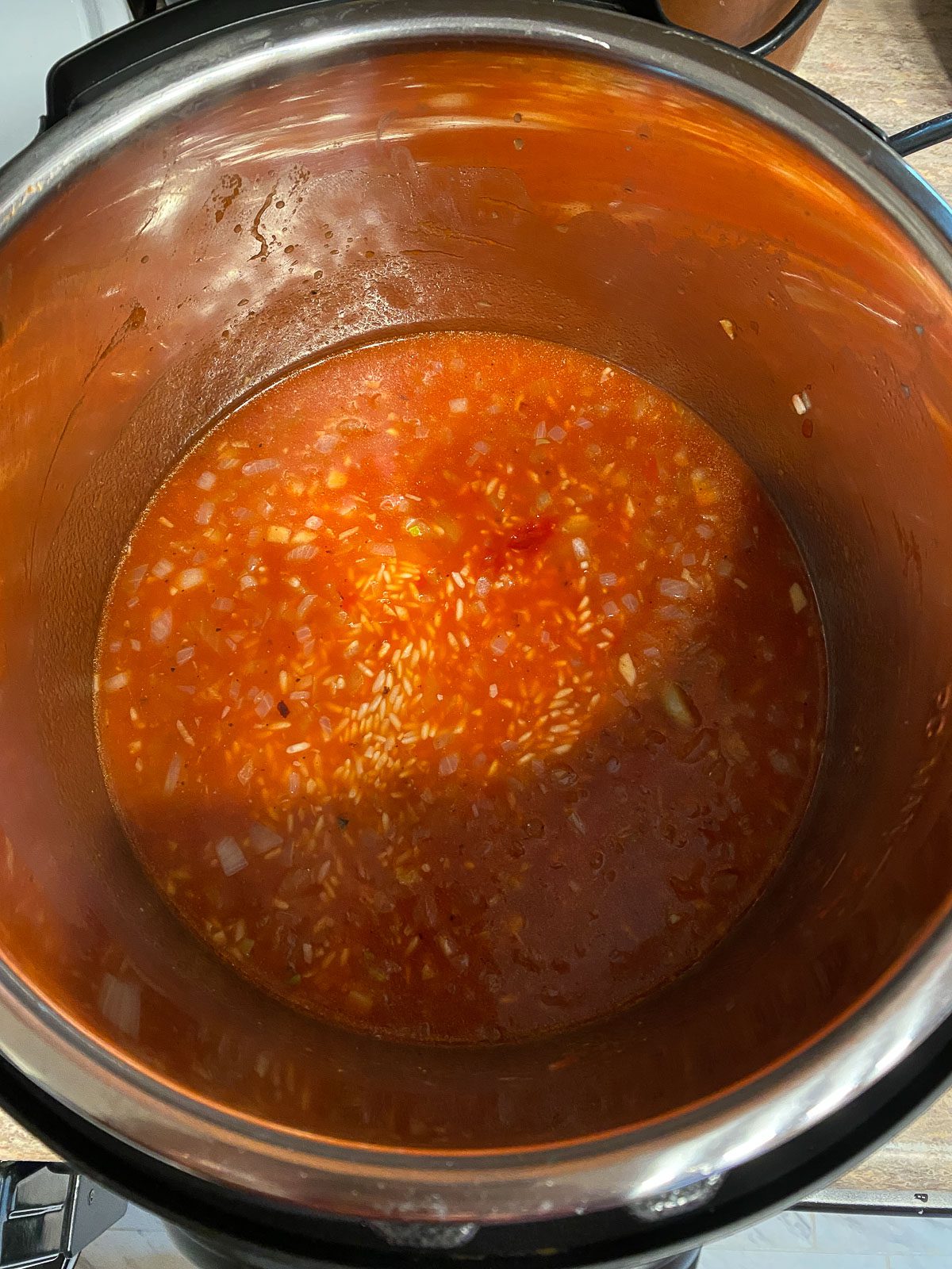 post mixing spices in instant pot
