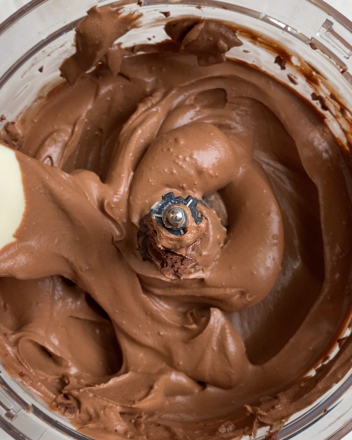 process shot post processing ingredients for Easy Vegan Chocolate Peanut Butter Pie in food processor